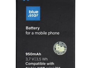 BLUE STAR akkumulátor a NOKIA N97 Mini / E5 / E7-00 / N8 készülékekhez, 950 mAh