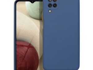 SILICONE case for SAMSUNG A12 blue