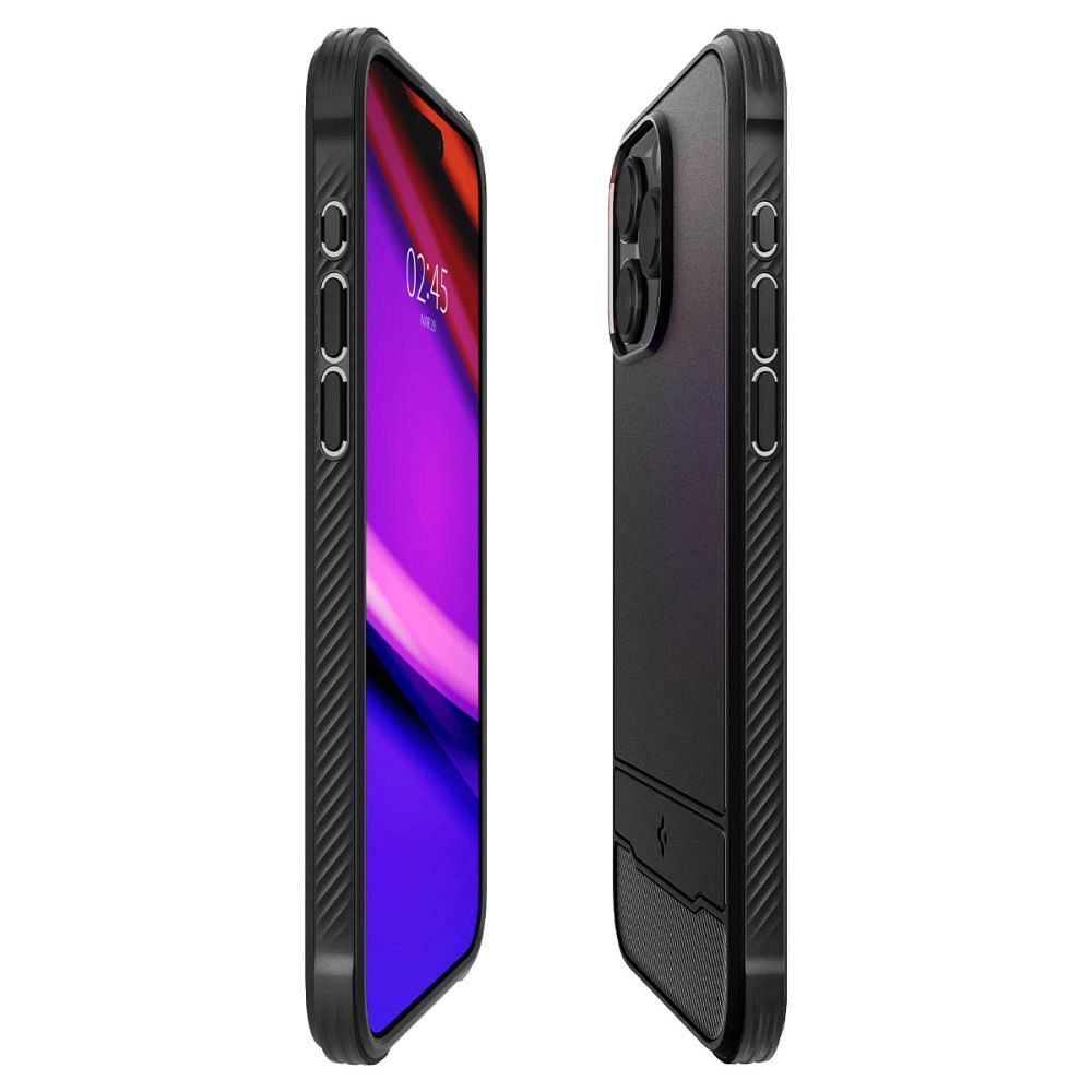 SPIGEN Rugged Armor MAG compatible with MAGSAFE for IPHONE 15 PRO MAX matte black - Image 8