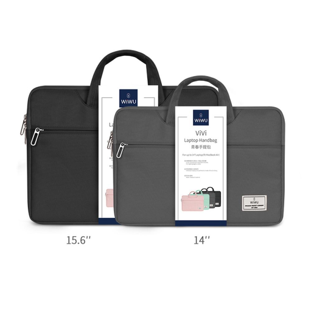 WiWU - Waterproof Laptop Bag 15,6" Vivid - black - Image 6