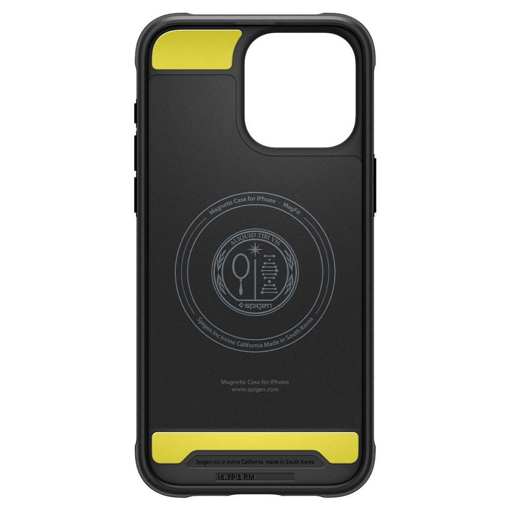 SPIGEN Rugged Armor MAG compatible with MAGSAFE for IPHONE 15 PRO MAX matte black - Image 4