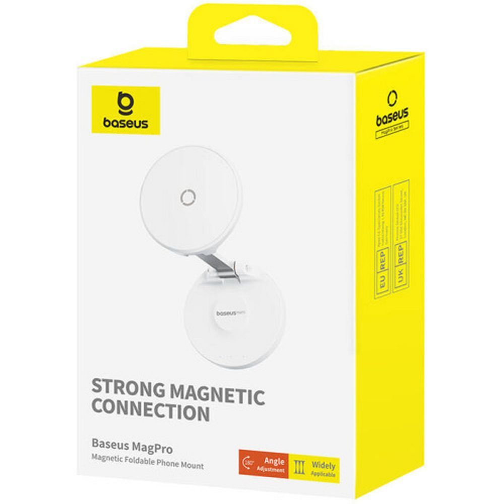 BASEUS foldable magnetic holder for phone compatible with MagSafe BS-HP016 white - Image 7