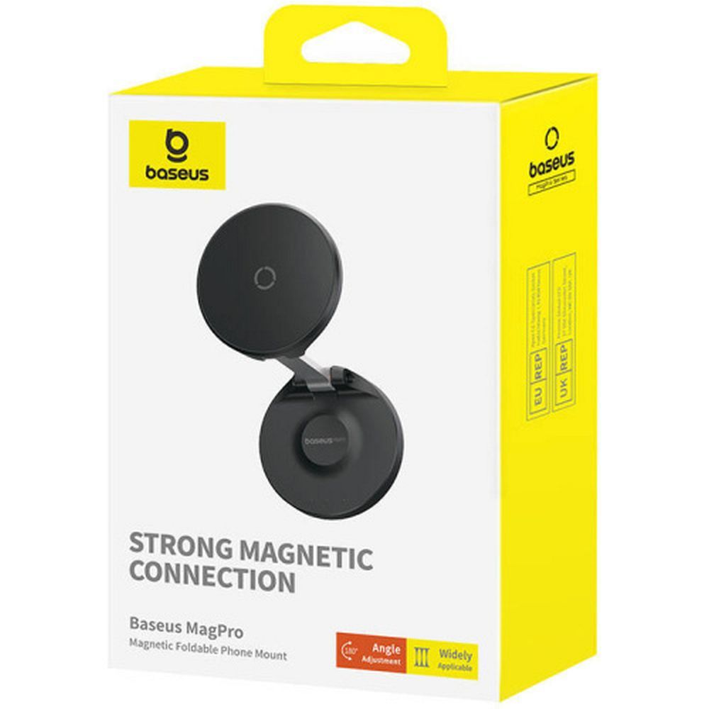 BASEUS foldable magnetic holder for phone compatible with MagSafe BS-HP016 black - Image 7