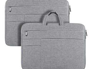 DUX DUCIS bag LBTC for laptop 15.5-16" Horizontal Handbag light grey