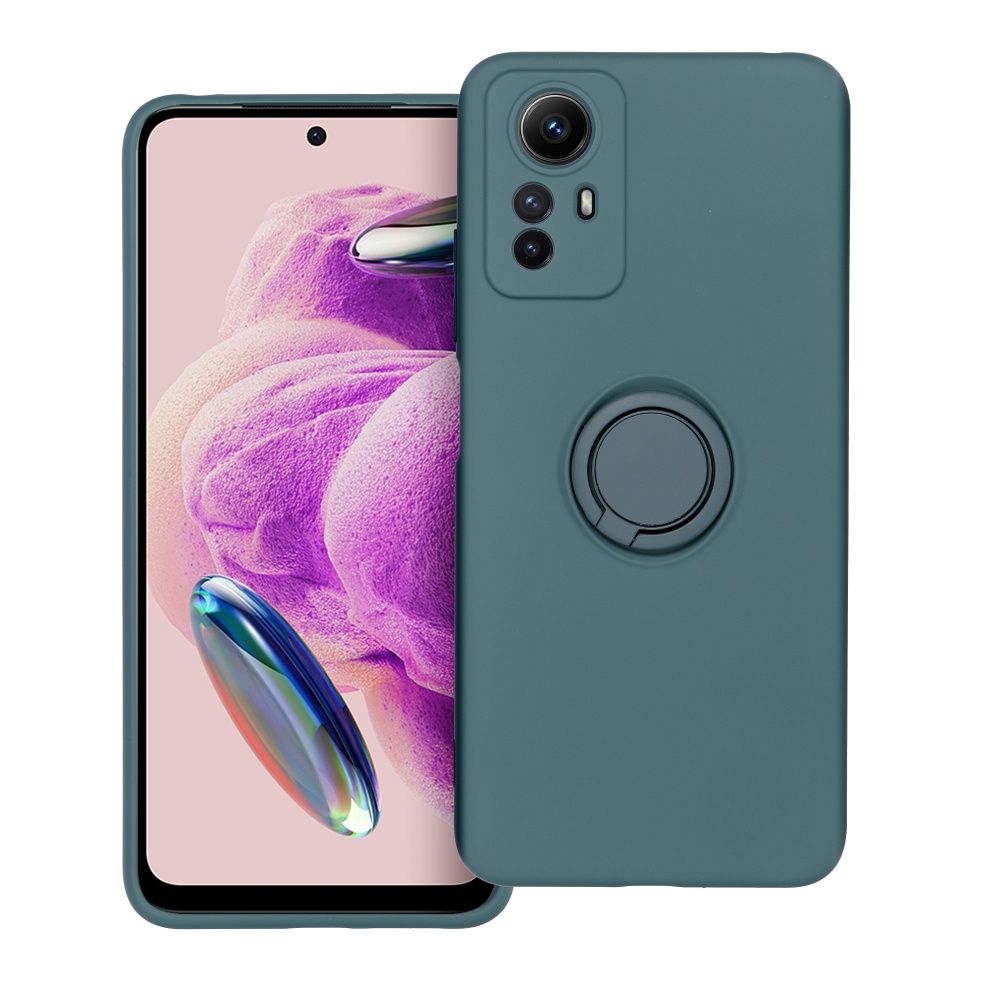 SILICONE RING case for XIAOMI Redmi Note 12S green - Image 2