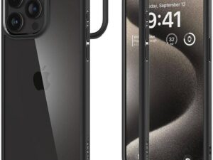 Case SPIGEN Ultra Hybrid for IPHONE 16 Pro Max matte black