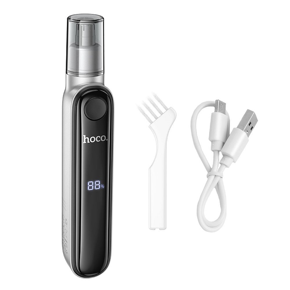 HOCO nose hair trimmer with display HP33 metal gray - Image 4