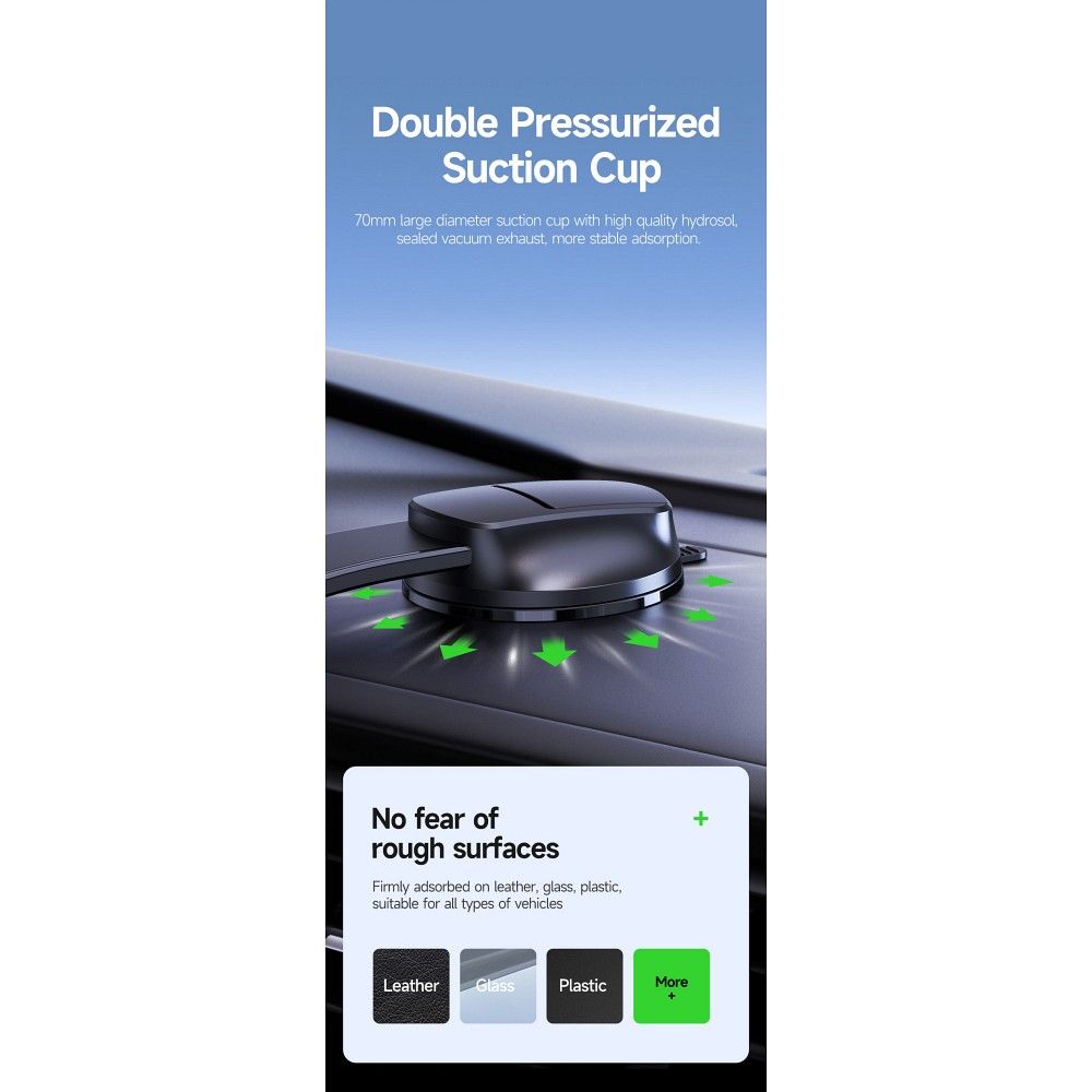DUZZONA V4 - Dashboard Car Holder with Magnetic Wireless Charger 15W (Compatible with MagSafe and Qi2 charging) - Image 13