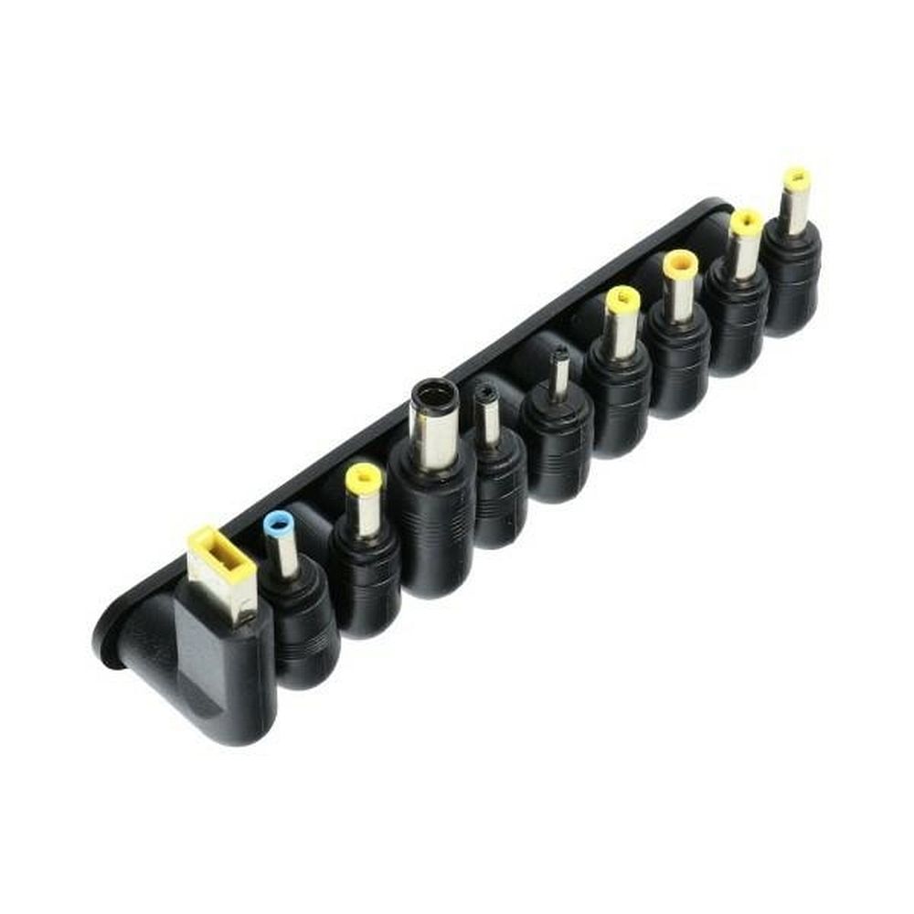 REBEL universal travel charger 90W 18-20V automatic 10 plugs black - Image 6