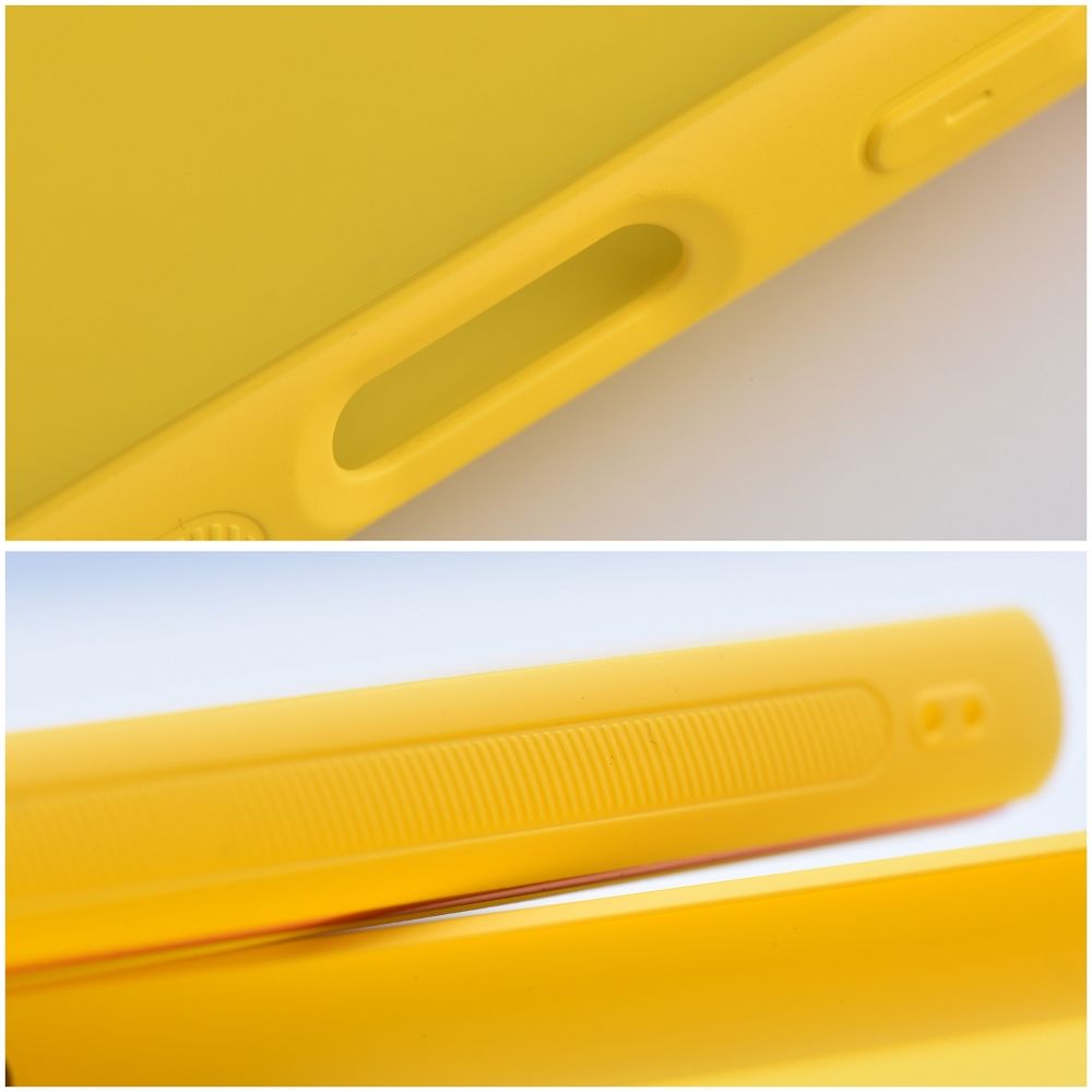 LEATHER case for IPHONE 14 Pro Max yellow - Image 5