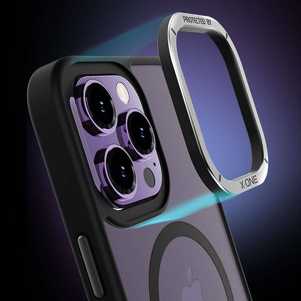 X-ONE Dropguard Magnetic Case Air (MagSafe compatible) - for Apple iPhone 15 black - Image 5