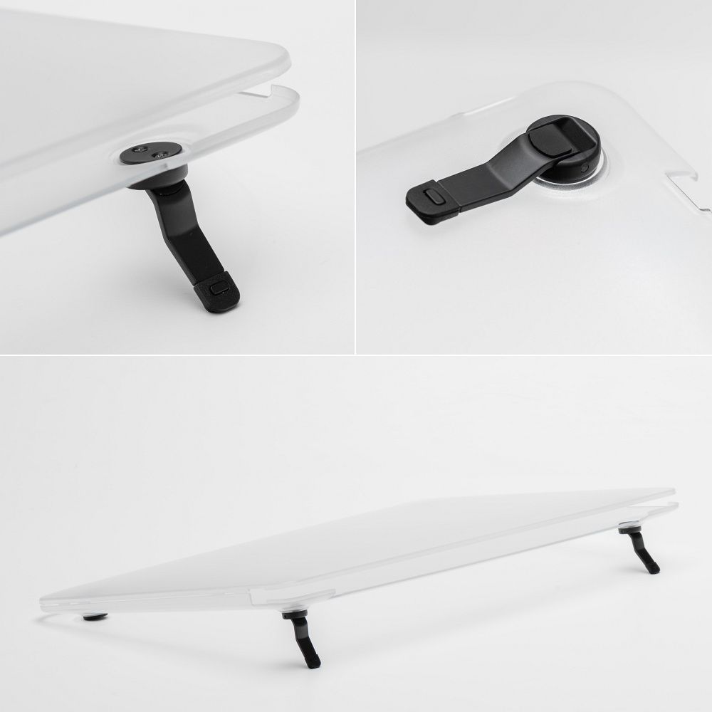 WiWU - iSHIELD Stand Case for MacBook Air 13,3" 2020 - tranparent - Image 7