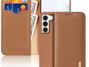 DUX DUCIS wallet case HIVO for SAMSUNG S23 brown