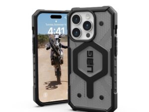 ( UAG ) Urban Armor Gear Pathfinder compatible with Magsafe for IPHONE 15 PRO ash