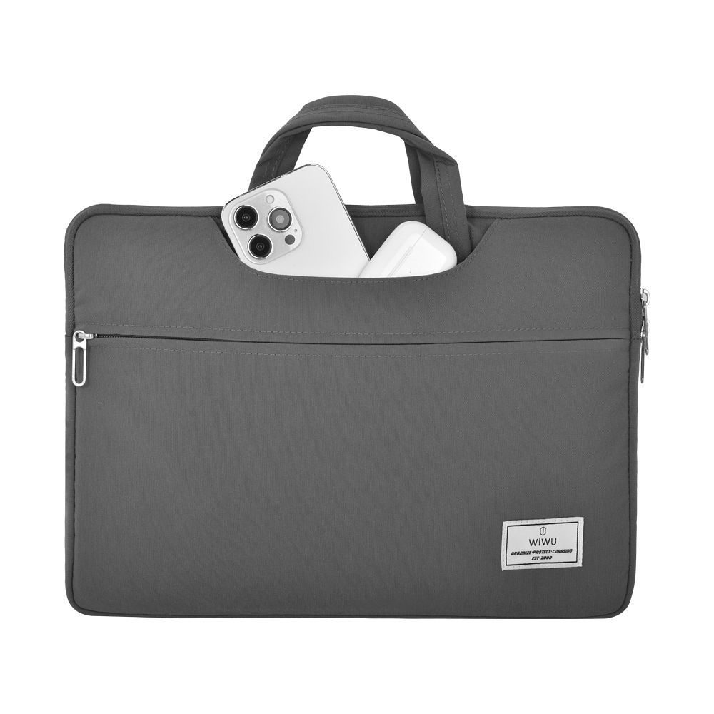 WiWU - Waterproof Laptop Bag 15,6" Vivid - gray - Image 3