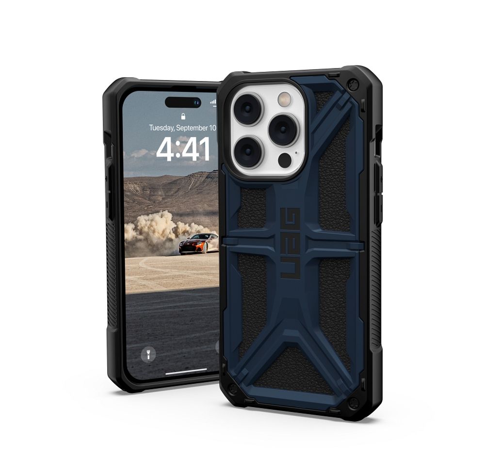 ( UAG ) Urban Armor Gear Monarch case for IPHONE 14 PRO navy - Image 2