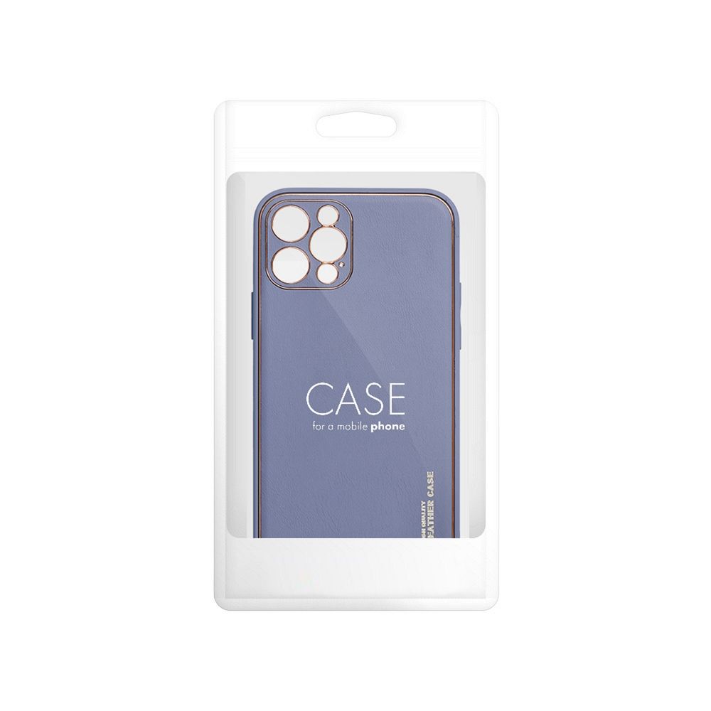 LEATHER case for IPHONE 12 Pro Max blue - Image 5