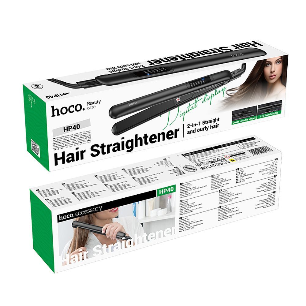 HOCO hair straightener HP40 black - Image 5