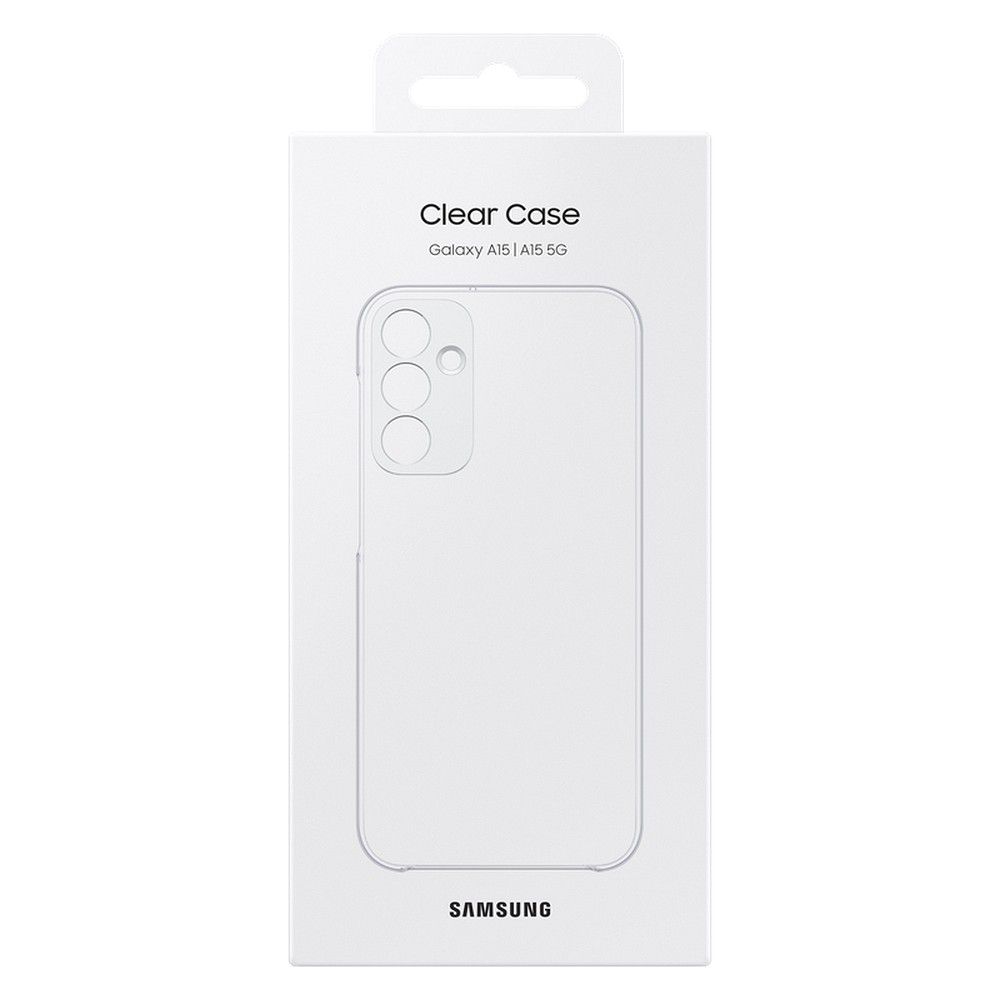 SAMSUNG original Clear Case for SAMSUNG A15 EF-QA156CTEGWW transparent blister - Image 6