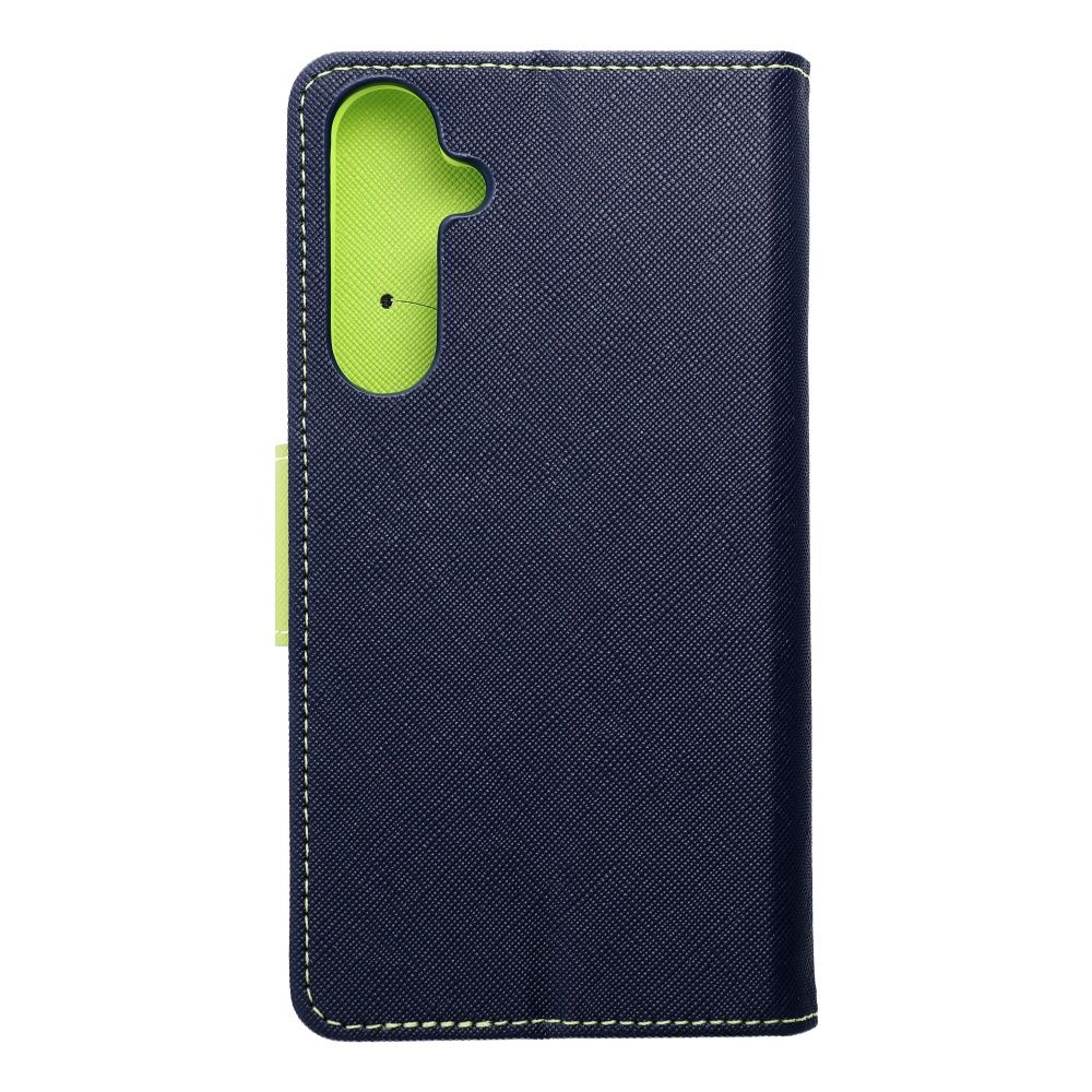 FANCY Book case for SAMSUNG A55 navy / lime - Image 2