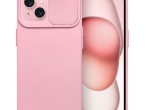 SLIDE case for IPHONE 15 light pink