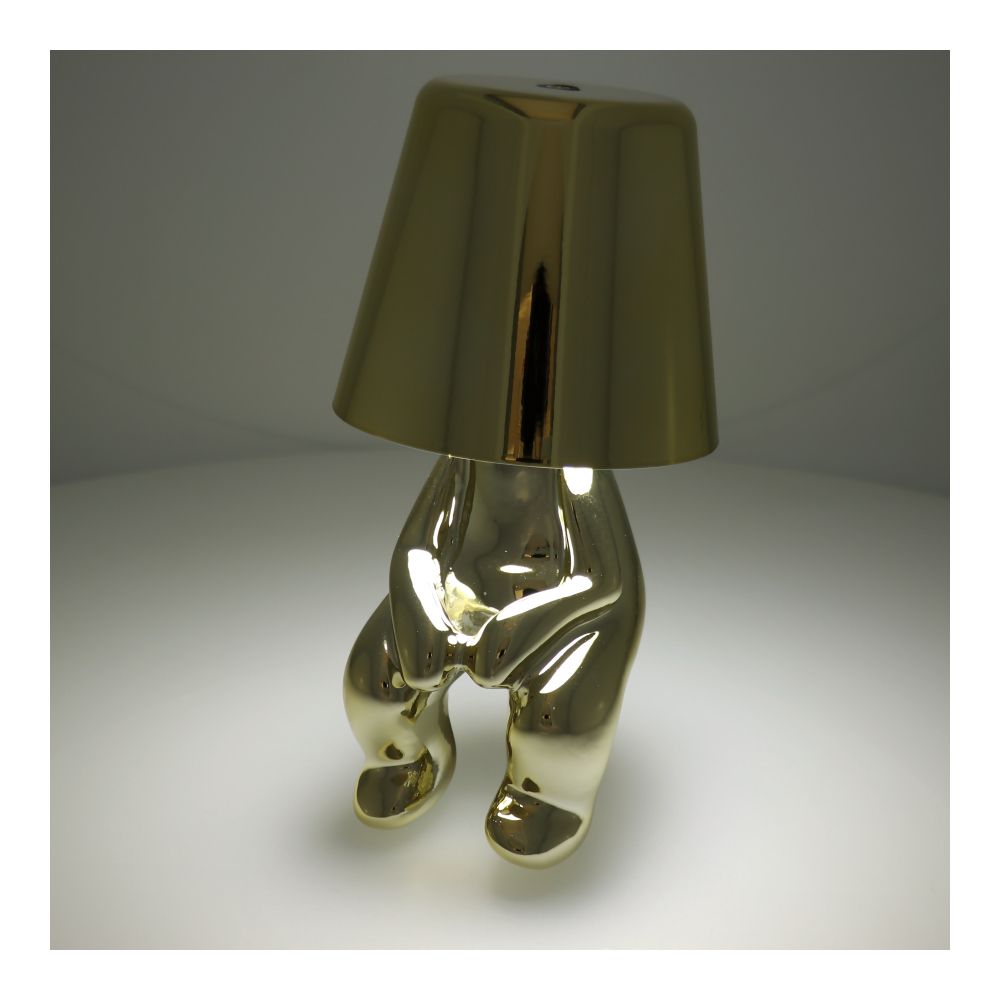 Table lamp bedside GOLD MAN Art Deco seat (version 2) MLTL - Image 4