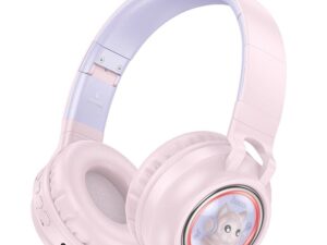 HOCO wireless headphones W50 pink