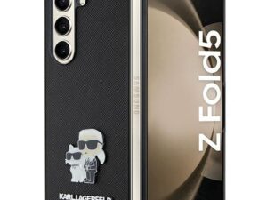 KARL LAGERFELD case for SAMSUNG Z Fold 5 KLHCZFD5SAKCNPK (Saffiano K&C PIN) black