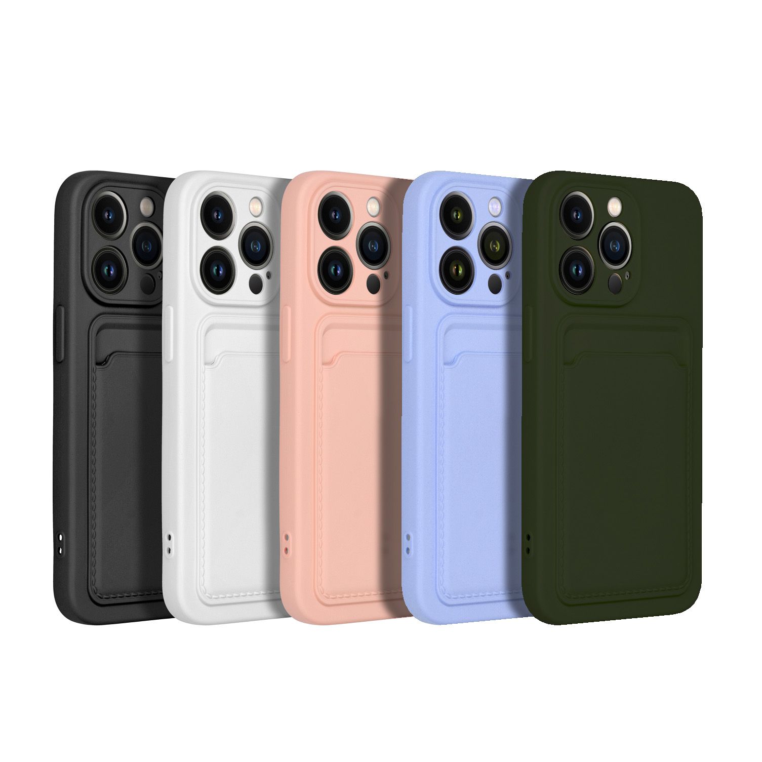 CARD case for IPHONE 7 / 8 / SE 2020 / SE 2022 black - Image 10