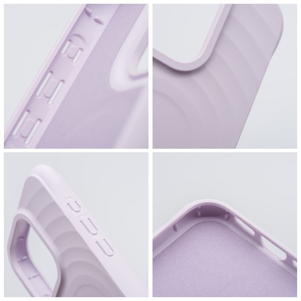 Silicone Zephyr Mag Cover compatible with MagSafe do IPHONE 15 PLUS lilac - Image 6