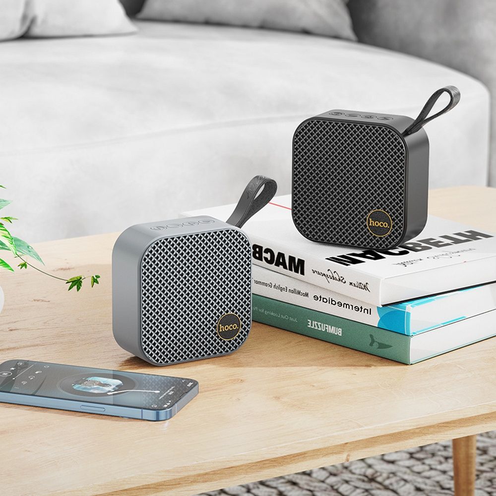 HOCO wireless speaker bluetooth HC22 gray - Image 2