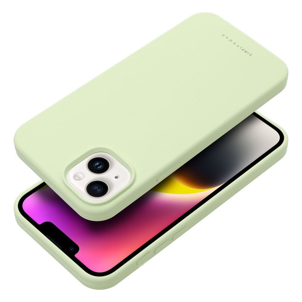 Roar Cloud-Skin Case - for iPhone 14 Plus Light green - Image 3