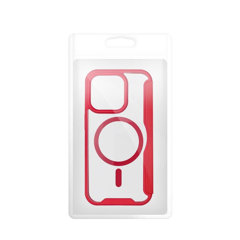 SMART MAG Book case compatible with MagSafe for IPHONE 16 Pro Max red - Image 8