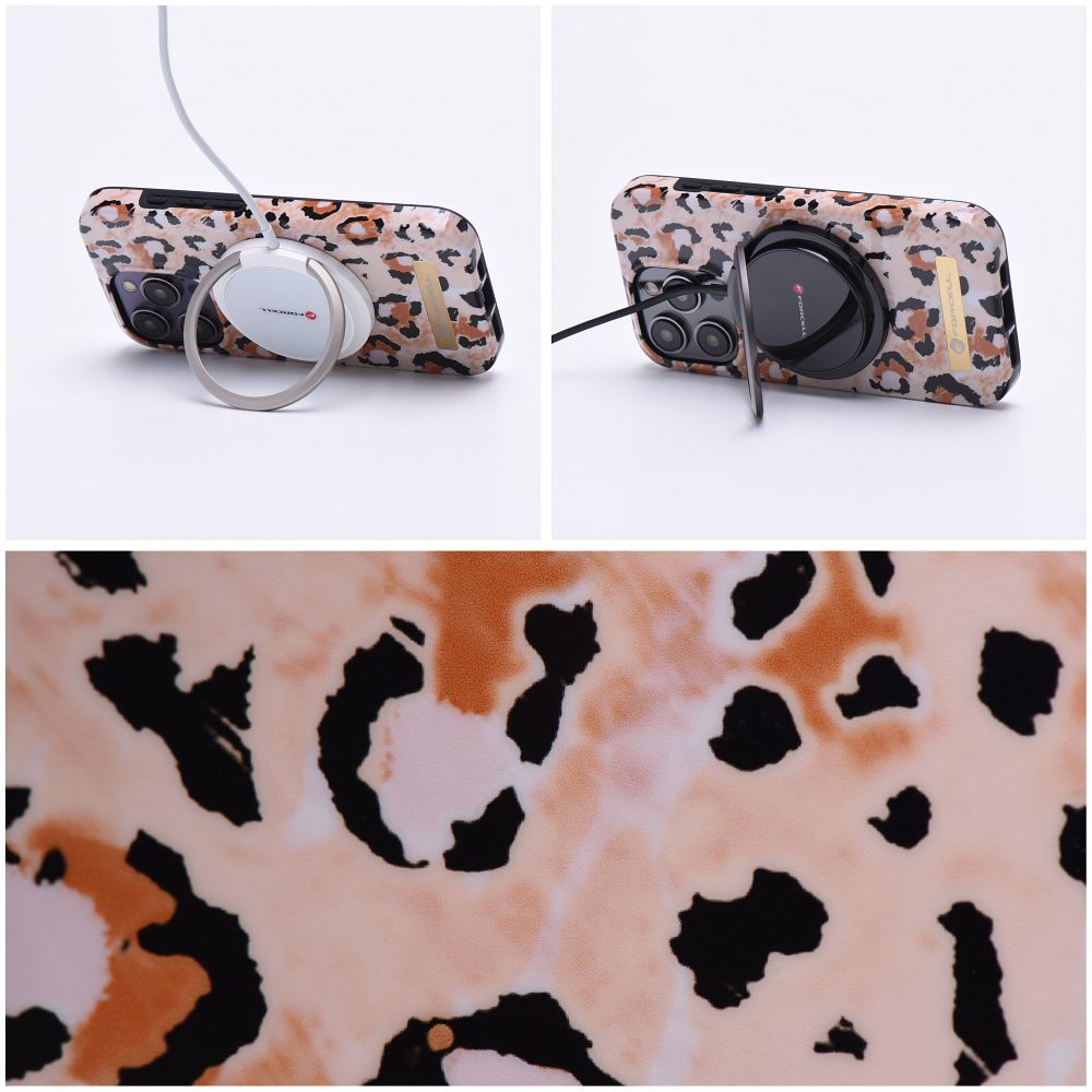 FORCELL F-PROTECT Mirage case compatible with MagSafe for IPHONE 14 Pro wild panther - Image 5