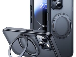 HOCO case with ring compatible with MagSafe AS1 for IPHONE 15 Plus black