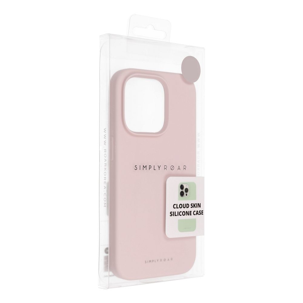 Roar Cloud-Skin Case - for iPhone 14 Plus Light Pink - Image 8