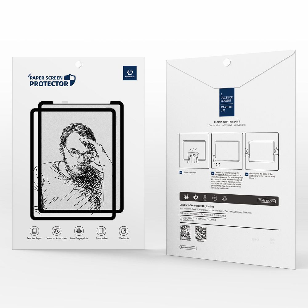 DUX DUCIS protector NAAD for LCD Paper Like Film for iPad Air 13 (2024) - Image 10