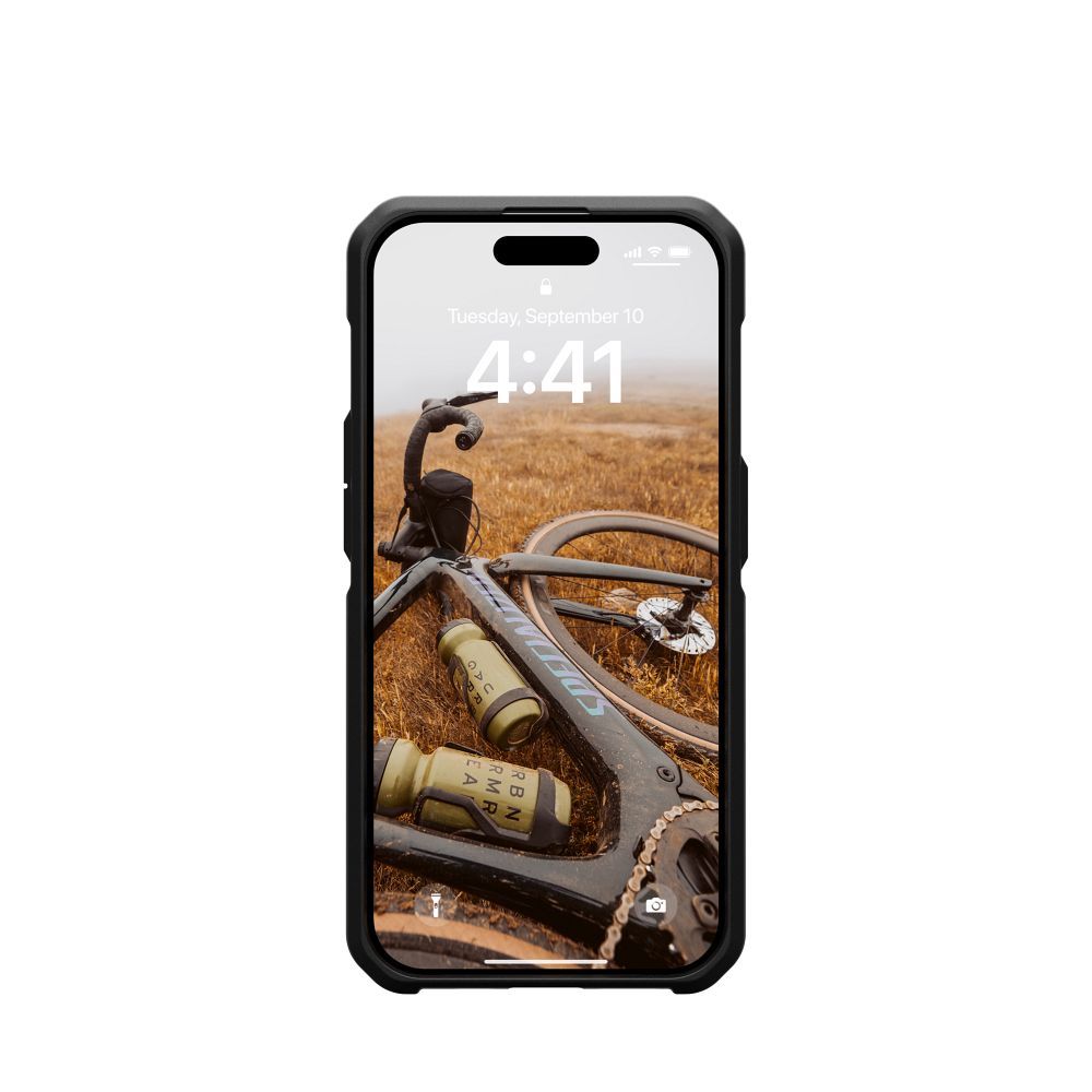 (UAG) Urban Armor Gear Metropolis LT case compatible with MagSafe for IPHONE 15 PRO kevlar black - Image 16