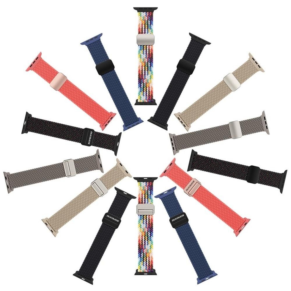DUX DUCIS strap MIXTURE PRO stretchable braided for Apple Watch 42 / 44 / 45 / 49 mm guava - Image 7