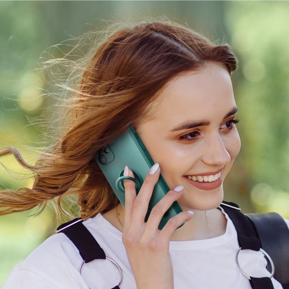 SILICONE RING case for XIAOMI Redmi Note 12S green - Image 8
