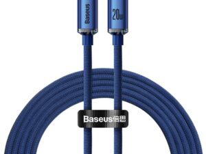 BASEUS cable Type C to Lightning 20W Crystal Shine CAJY000303 2 m blue