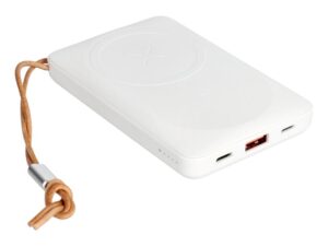 VEGER powerbank 10 000 mAh z ładowaniem indukcyjnym kompatybilny z MagSafe PD QC3.0 2A 20W MagOn (VP1151 / W1151) white