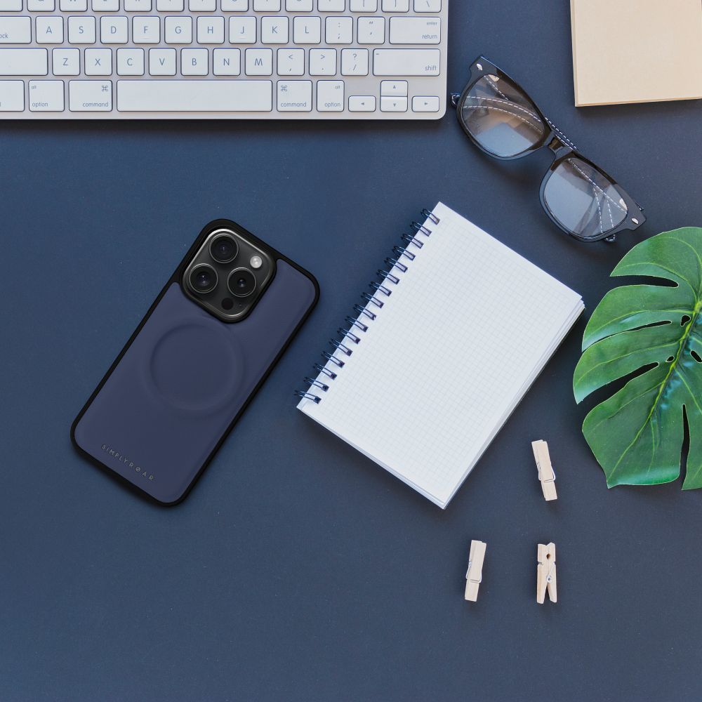 Roar Mag Morning Case - for iPhone 14 Plus navy - Image 4