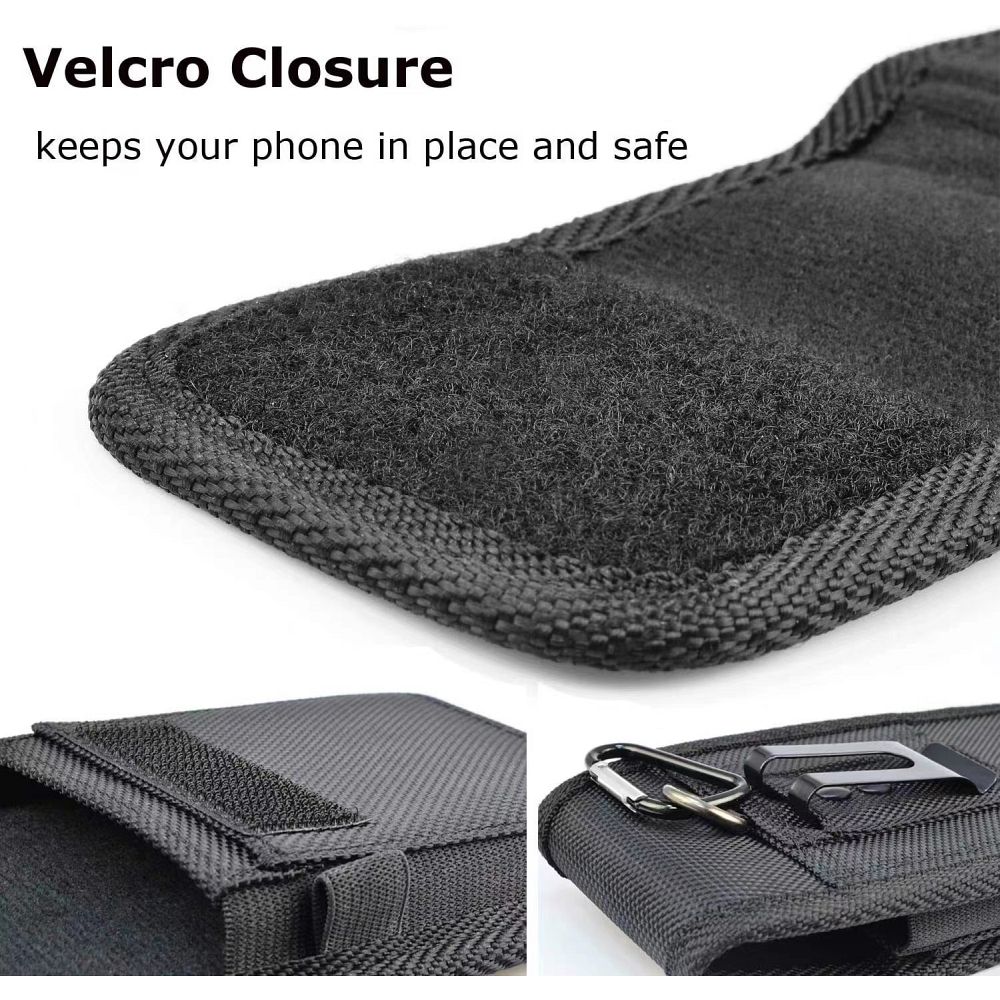 Vertical universal case OXFORD model 3 for IPHONE 11 / 11 PRO / 12 / 12 PRO / 13 / 13 PRO / SAMSUNG A10 / A41 / A50 / A51 / HUAWEI P30 LITE / P40 / P8 / P9 LITE black - Image 7