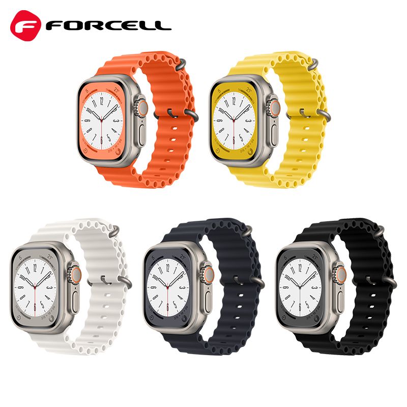 FORCELL F-DESIGN FA12 strap for APPLE Watch 38 / 40 / 41 mm white - Image 4