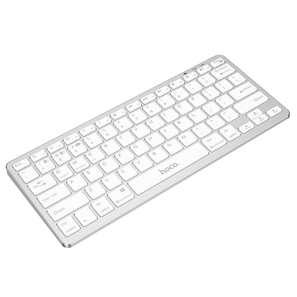 HOCO wireless keyboard QWERTY GM32 silver