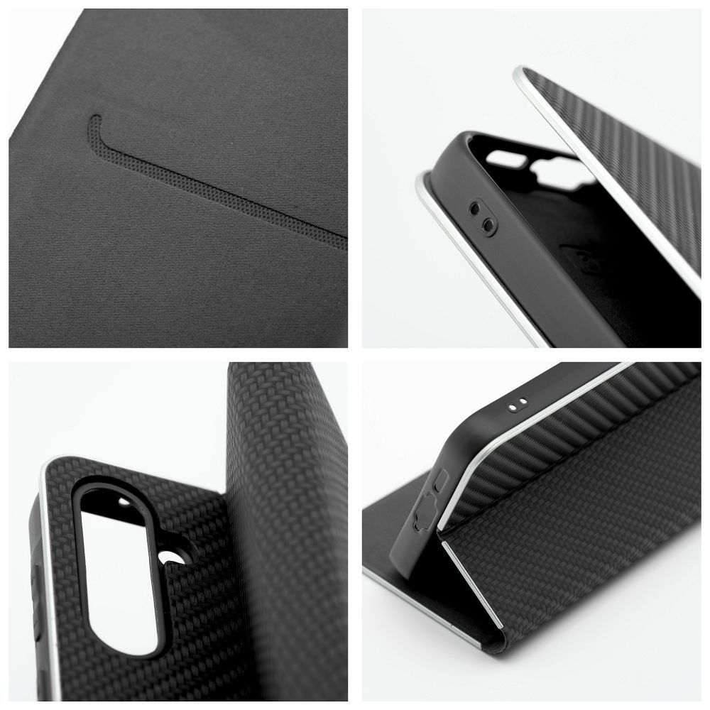LUNA Book Carbon for SAMSUNG A10 black - Image 8