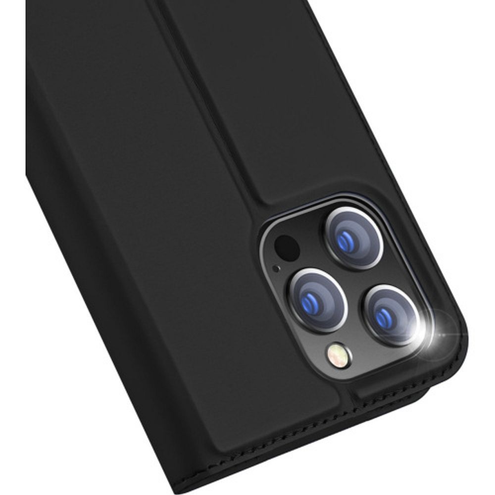 DUX DUCIS wallet case SKIN PRO for IPHONE 15 Pro black - Image 6