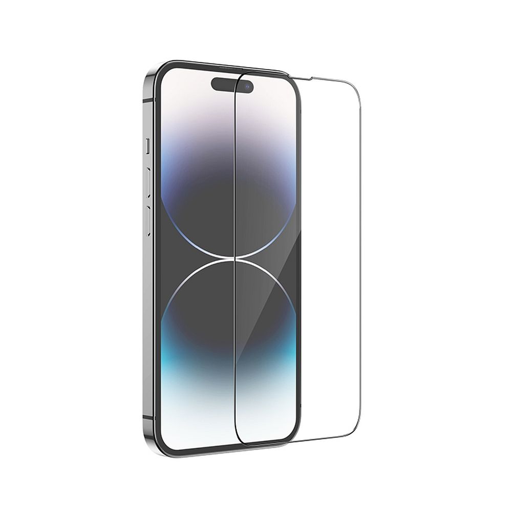 HOCO tempered glass HD 5D Guardian shield (SET 10in1) - for iPhone 14 Pro Max black (G14)