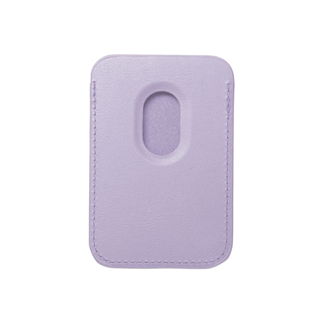 LEATHER MAG WALLET compatible with MagSafe lilac - Image 3